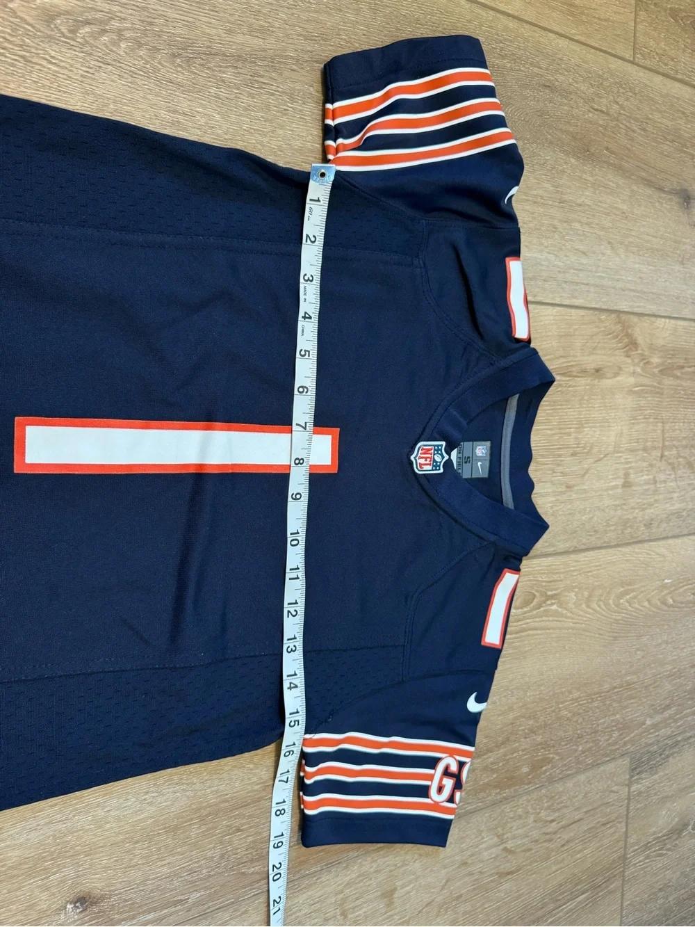 NFL Chicago Bears Football Jersey Nike Size Youth Small #1 Justin Fields